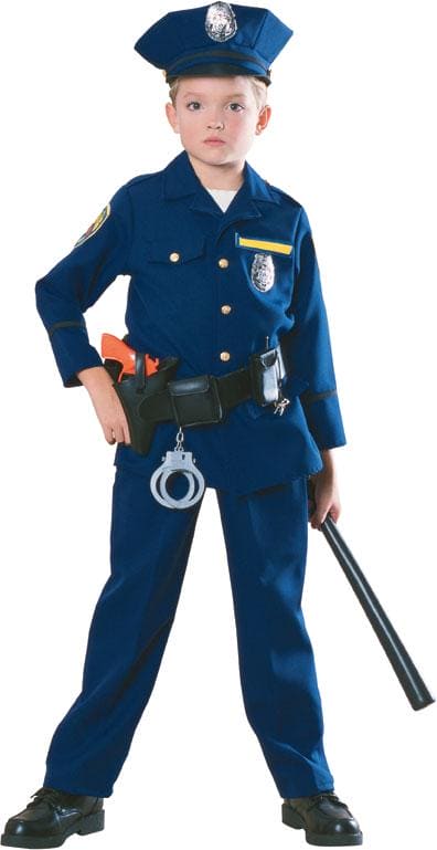 Law and Order Police Officer Child Costume