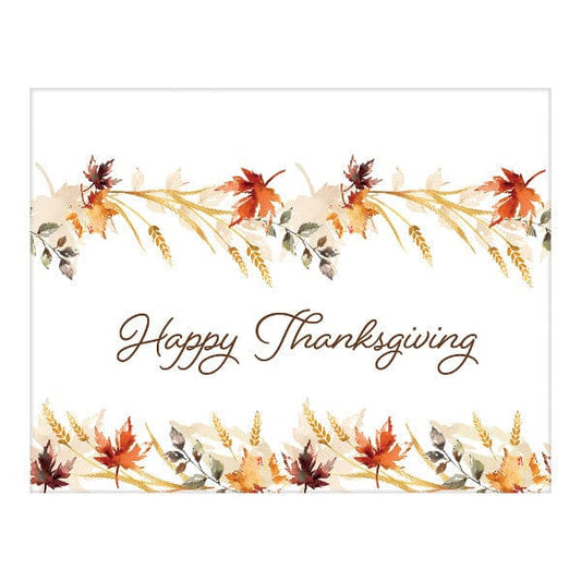 Classic Thanksgiving 54 x 84in Plastic Table Covers 3 Ct