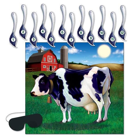 Pin The Tail On The Cow Party Game