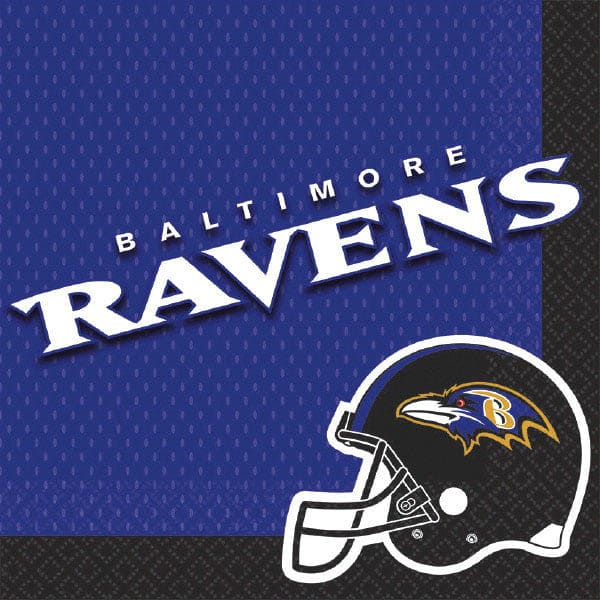 Baltimore Ravens Luncheon Napkins 16 count