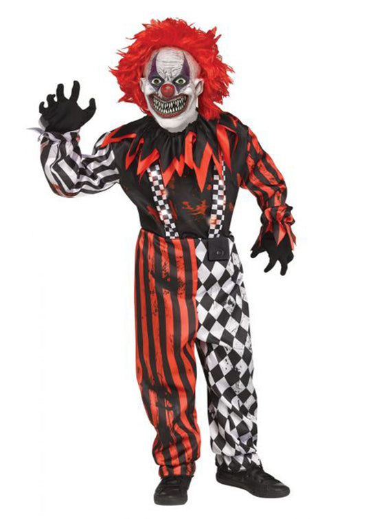 Freak Show Clown Child Costume