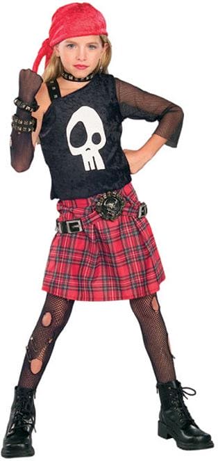 Punk Skull Diva Costume
