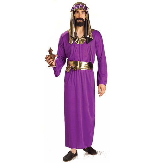 Biblical Times Deluxe Wiseman Purple Adult Costume