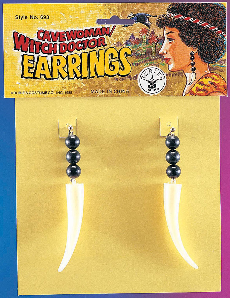 Jumbo Bone Clip On Earrings