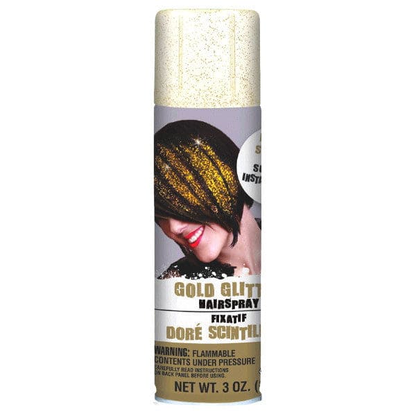 Hair Color 3oz Spray - Gold Glitter