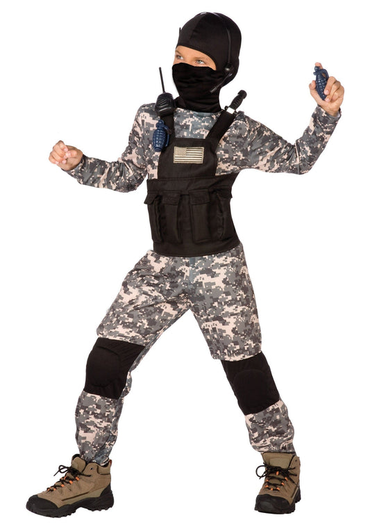 Navy Seal Camo Child Costume