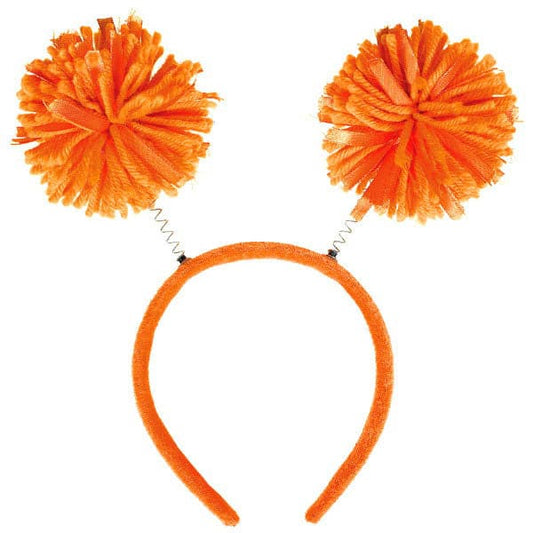 HeadBopper Pom Pom Orange