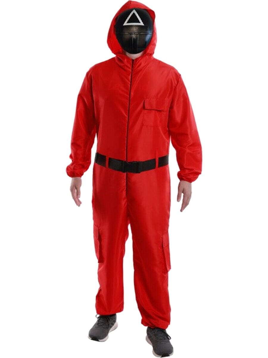 The Game Red Jumpsuit Adult Costume