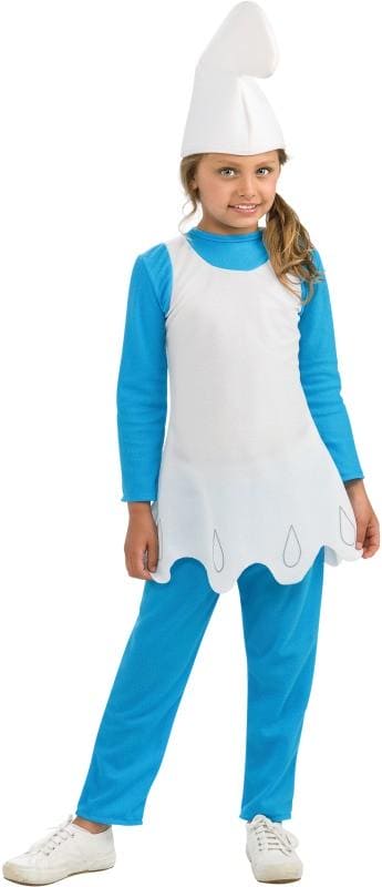 Smurfette Girl's Costume