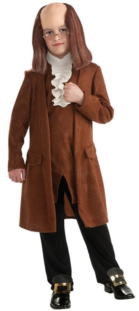 Benjamin Franklin Kids Costume