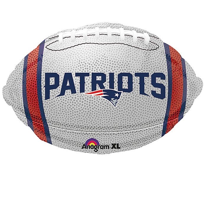 New England Patriots Football Shaped Balloon 18in