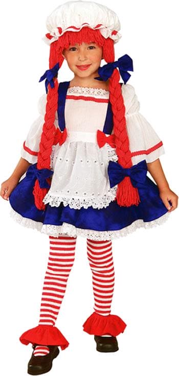 Rag Doll Girl Toddler Costume