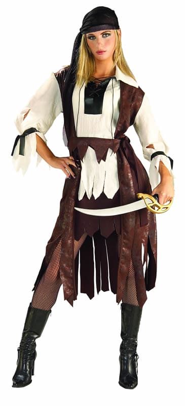 Carribean Pirate Babe Adult Costume