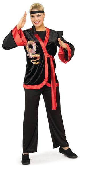 Red Dragon Ninja Adult Costume