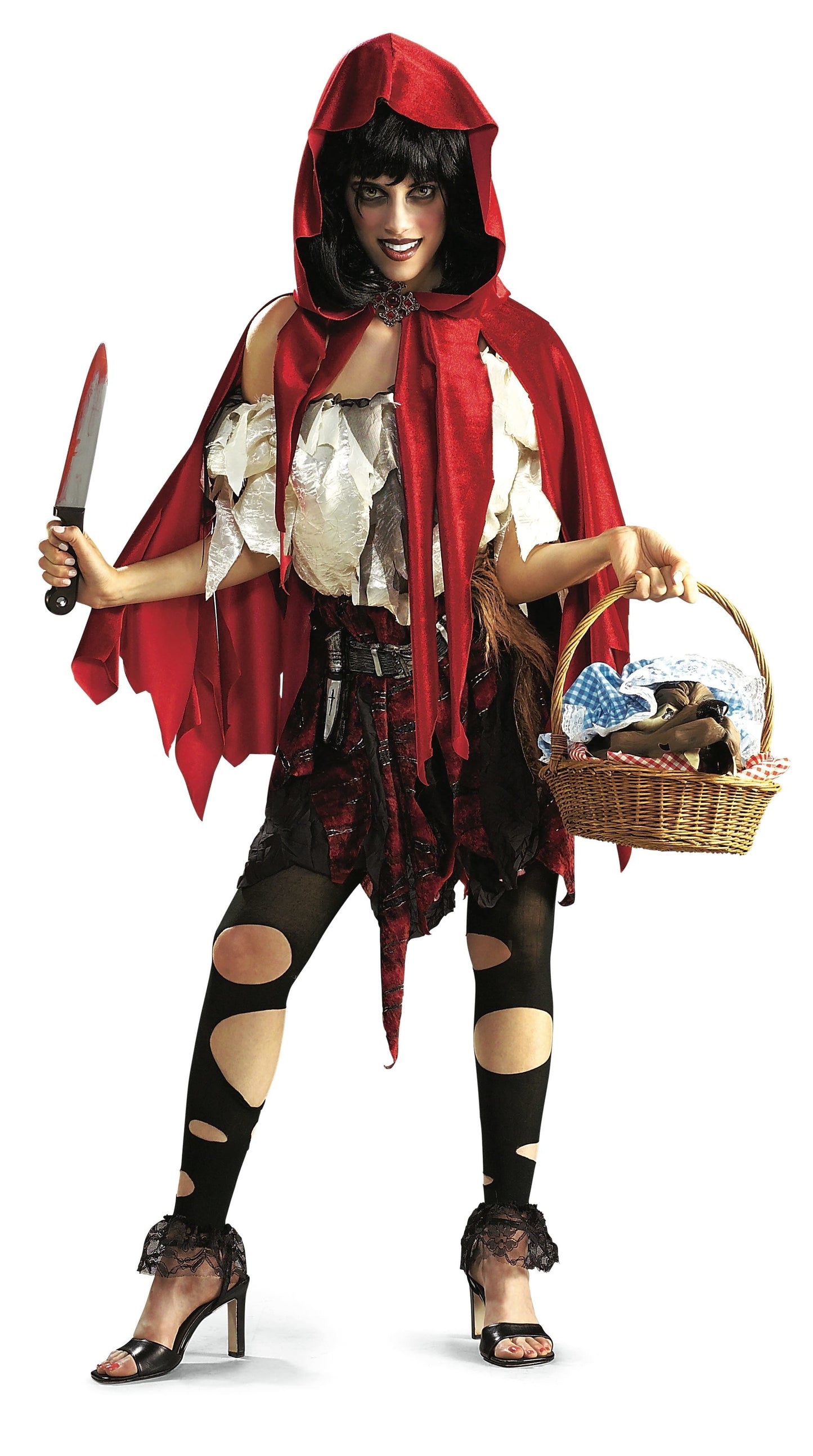 Women's Sexy lil' Dead Riding Hood Adult Costume