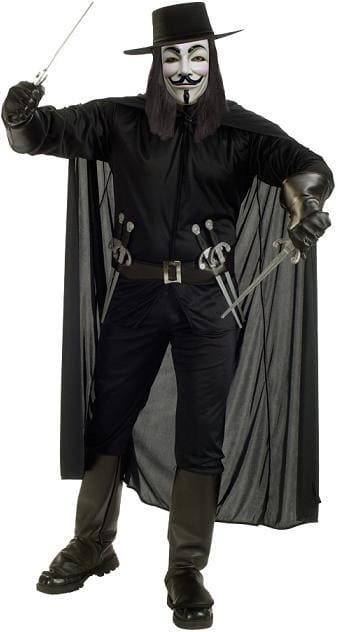 V for Vendetta Adult Costume