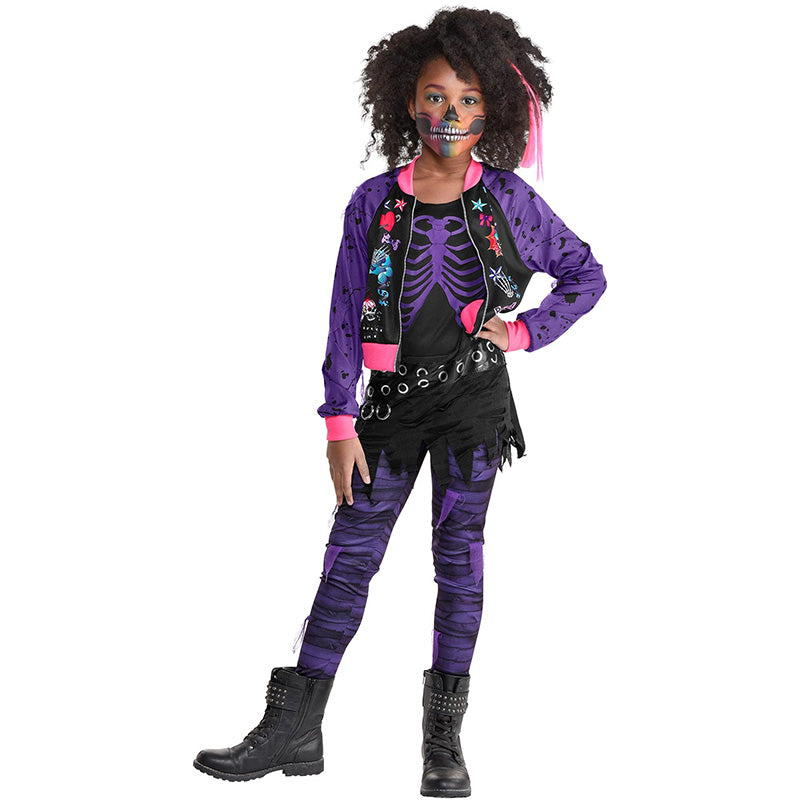 Punk Zombie Child Costume