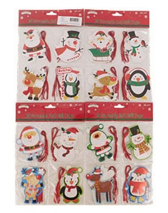 Christmas Tags Juvenile with String 20ct)