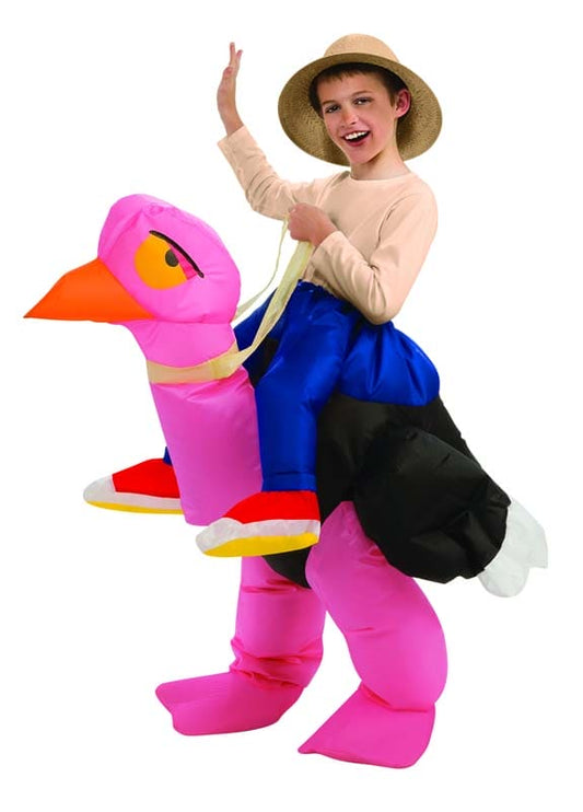 Inflatable Ostrich Kids Costume