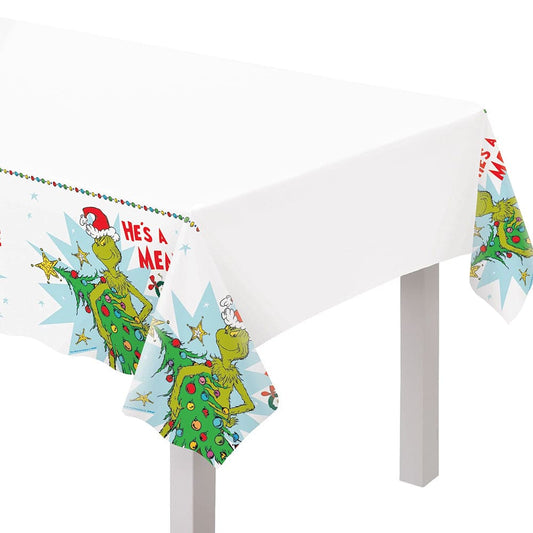 Christmas Grinch  54 x 102in Plastic Table Cover