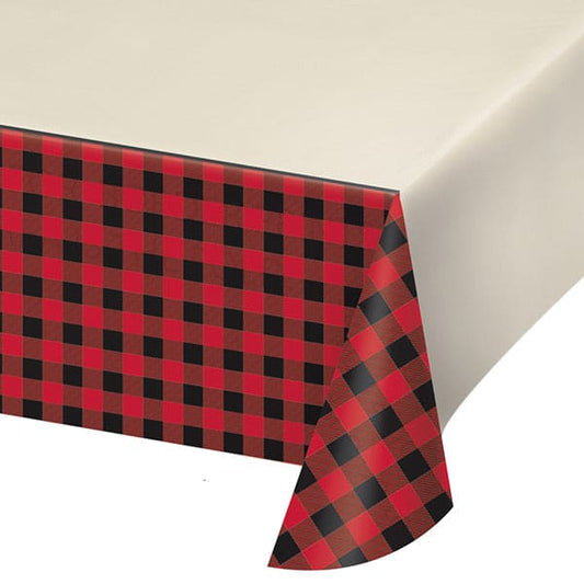 Buffalo Plaid 54 x 102in Table Cover