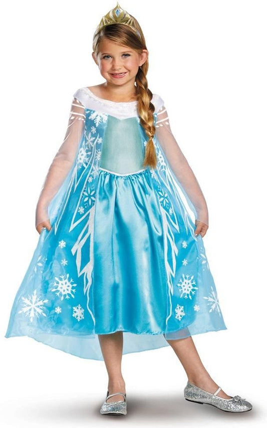 Disney Frozen Elsa Deluxe Girls Costume