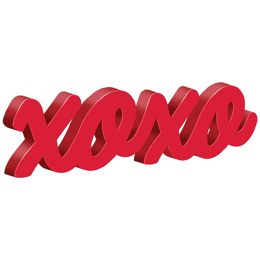 XOXO medium-density fiberboard Sign