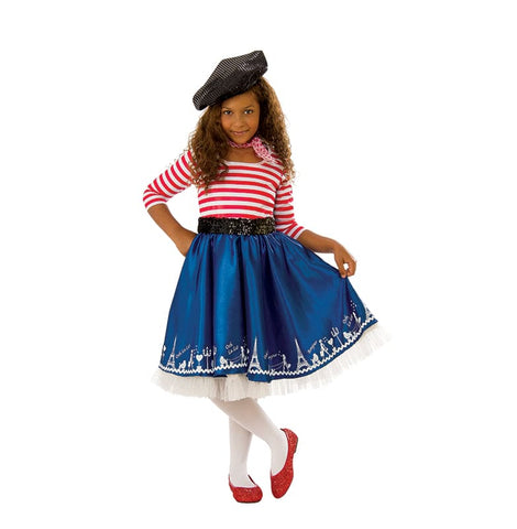 French Petite Mademoiselle Girls Costume