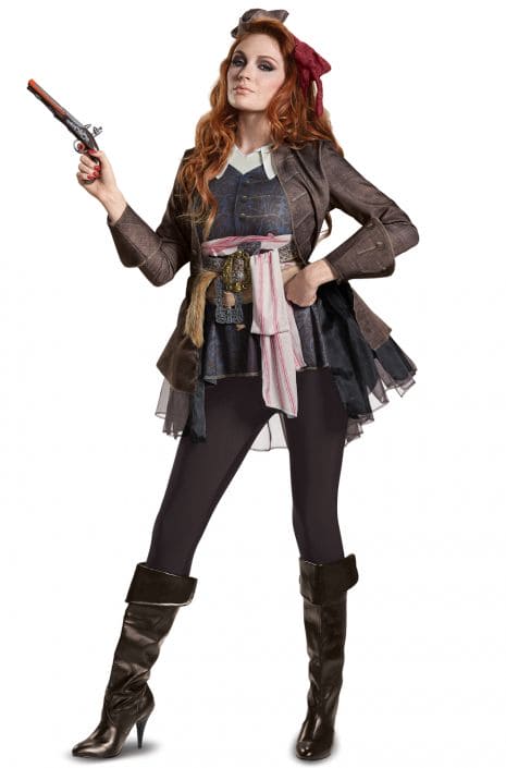 Deluxe Captain Jack Female Adult Costume