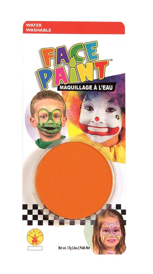 Orange Face Paint Makeup