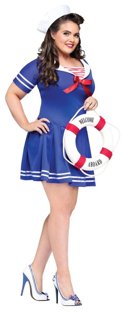 Anchor's Away Full Figured Adult Costume