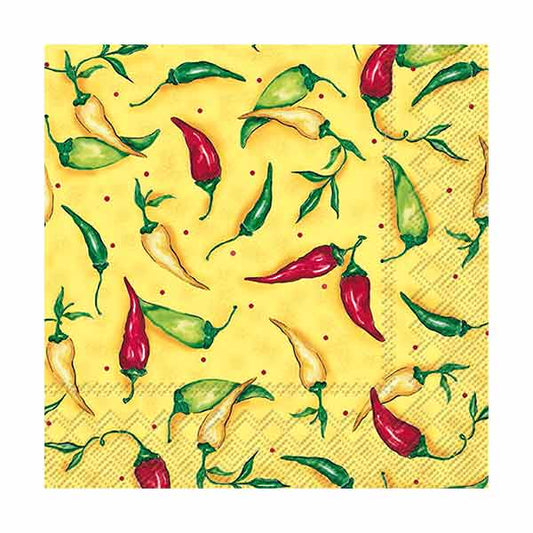 Peppers Beverage Napkins 20ct