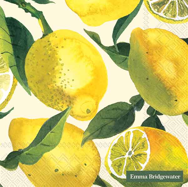 Lemons Luncheon Napkins 20ct