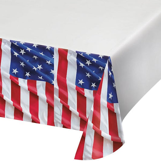 Flying Flag 54 x 102in  Paper Table Cover