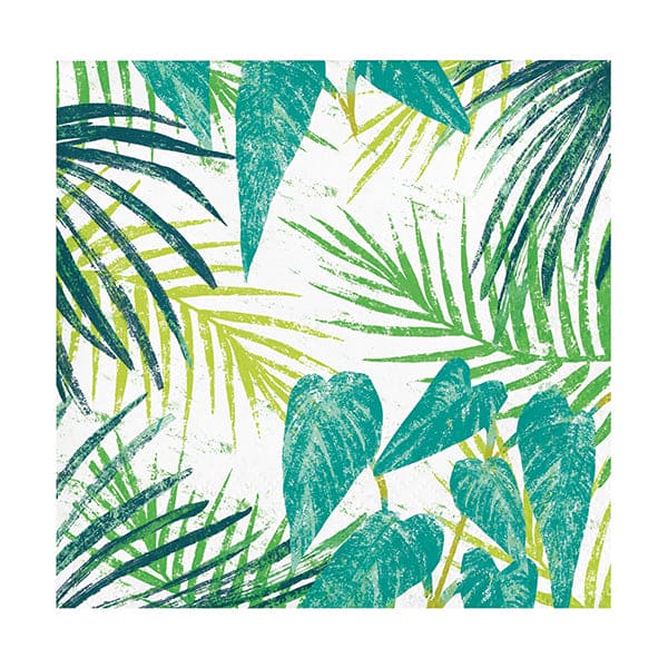 Island Tropics Beverage Napkins 16 Ct