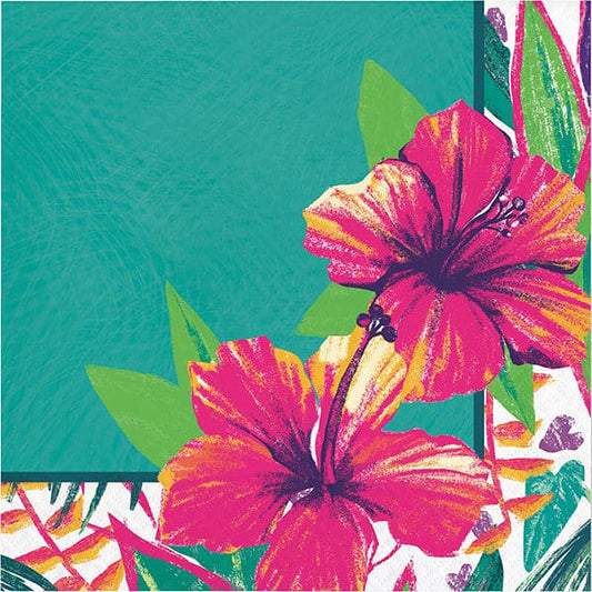 Island Tropics Luncheon Napkins 16ct