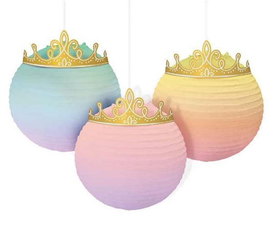 Disney Princess Embellished 12 1/2 x 9 1/2in Lanterns