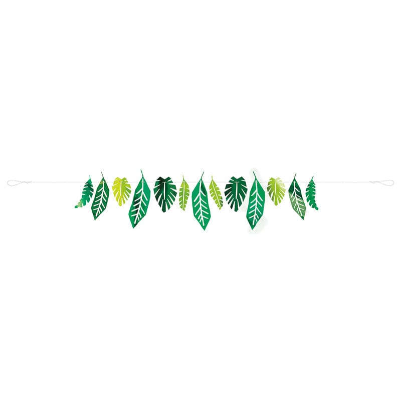 Foil Leaves Safary Garland 7ft