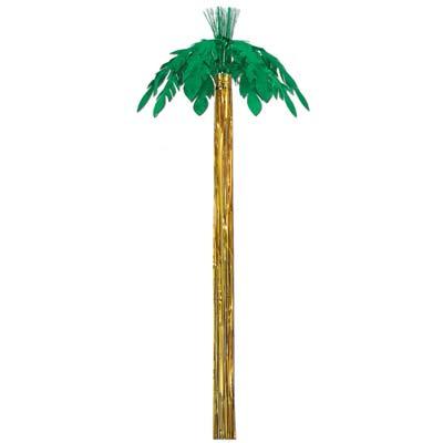 Metallic Foil Palm Tree 8ft