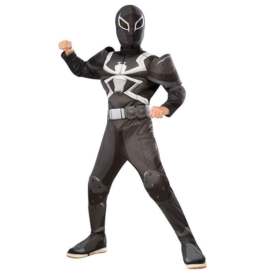 Ultimate Spiderman Agent Venom Deluxe Child Costume
