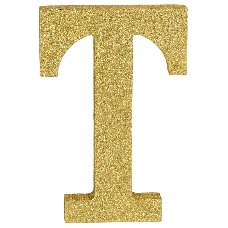 Letter T Glitter
