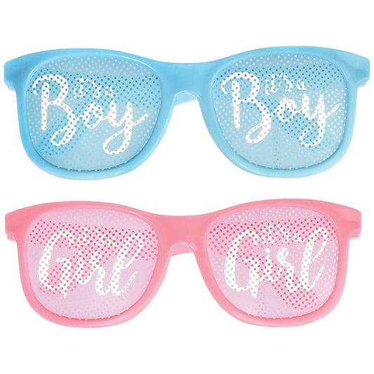 Gender Reveal Multipack Glasses 10 Ct
