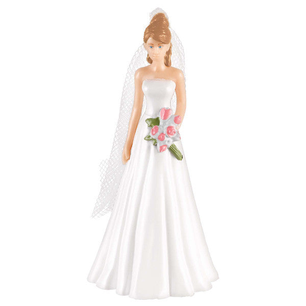 Cake Topper Caucasian Bride