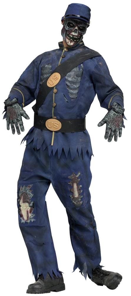 Union Zombie Soldier Adult Costume