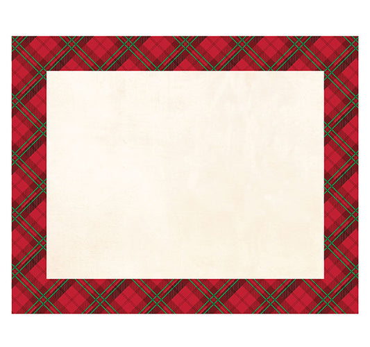 Holiday Plaid Placemats