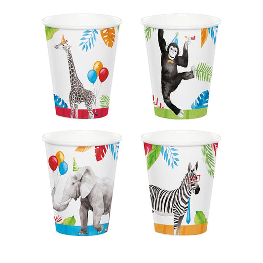 Party Animals 9oz Paper Cups 8ct