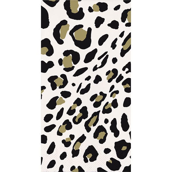 Leopard Paper Guest Towels 16 Gt