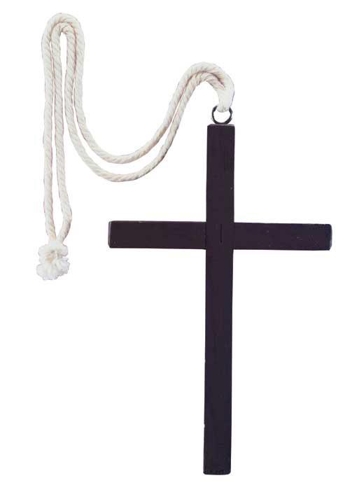 Black Wood Monk's Cross