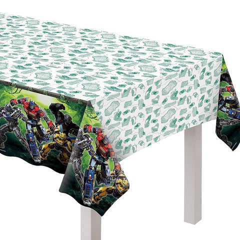 Transformers Rise of the Beasts  54 x 96in Plastic Table Cover