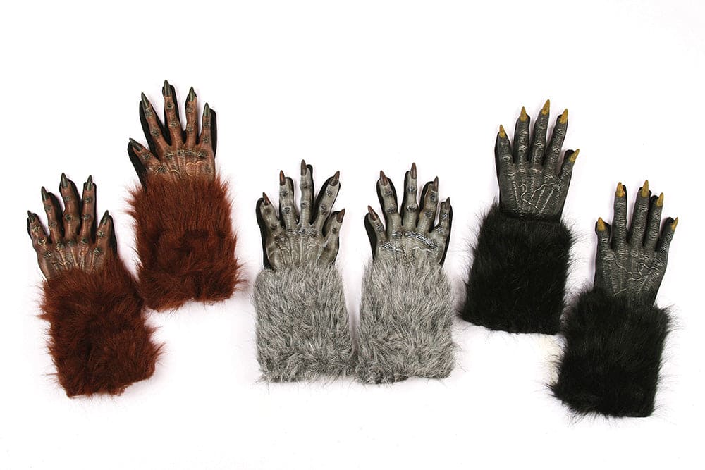 Werewolf Hairy Monster Gloves 2 Ct